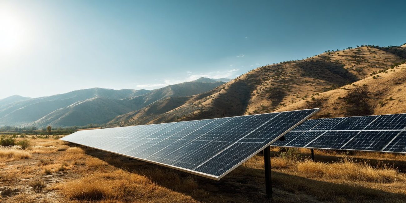 instalar placas solares terreno rustico