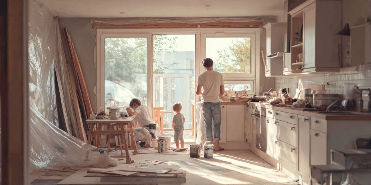 reformar cocina viviendo en casa