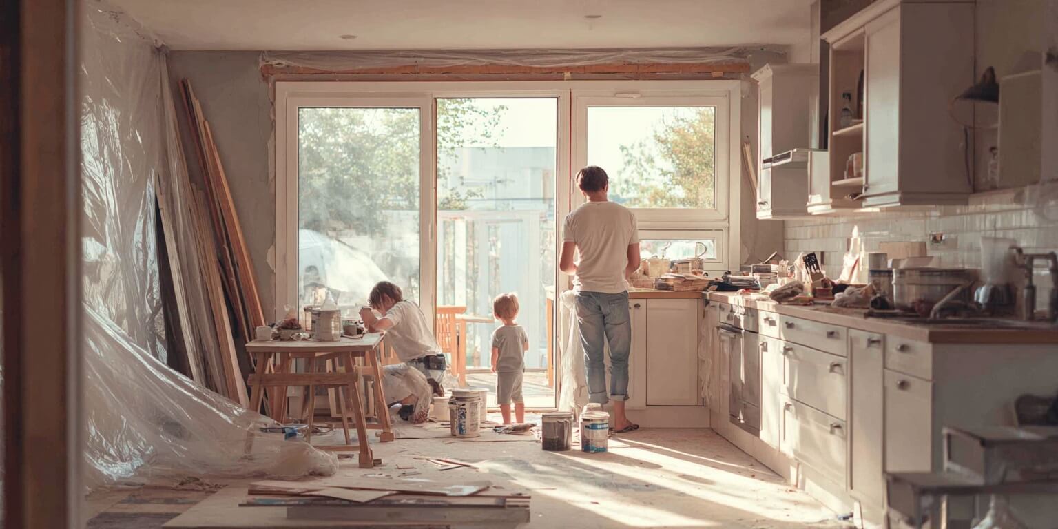 reformar cocina viviendo en casa